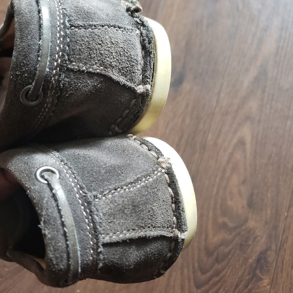 John Varvatos Star USA Suede Moccasin Shoe - Picture 7 of 9